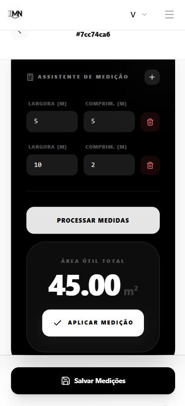 Cálculo de Medição